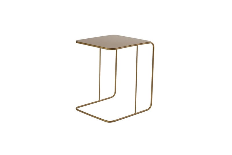 Dera Sidobord 47 cm - Guld - Möbler - Bord & matgrupp - Avlastningsbord & sidobord - Lampbord & sidobord