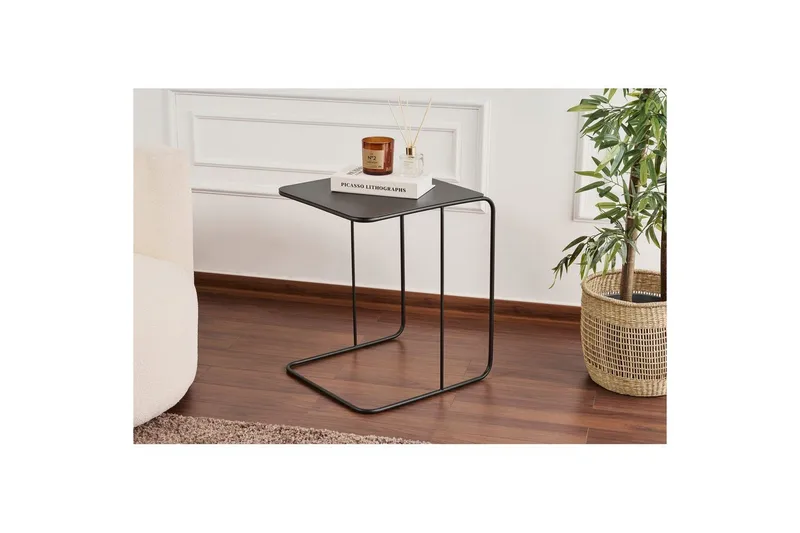 Dera Sidobord 47 cm - Svart - Möbler - Bord & matgrupp - Avlastningsbord & sidobord - Lampbord & sidobord