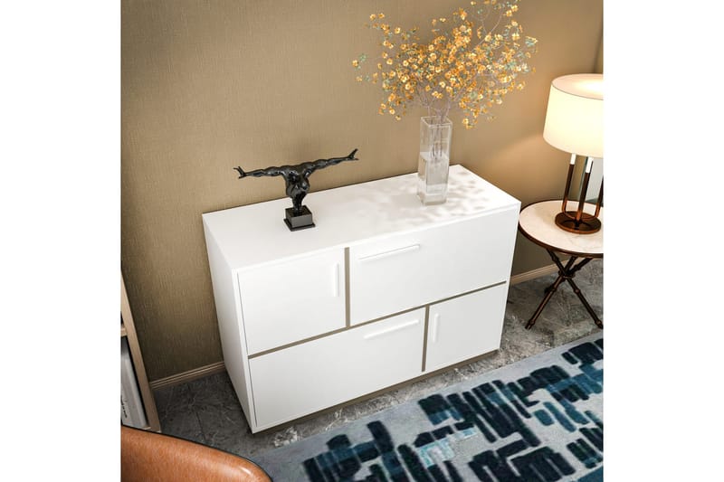 Desgrar Konsollbord 120x81,6 cm - Vit - Möbler - Bord & matgrupp - Avlastningsbord & sidobord - Konsolbord & hallbord