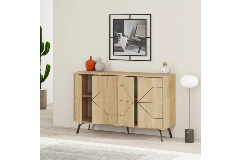 Desgrar Konsollbord 123x62,4 cm - Brun - Möbler - Bord & matgrupp - Avlastningsbord & sidobord - Konsolbord & hallbord