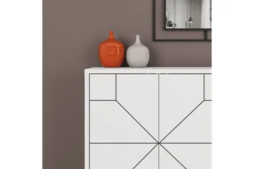 Desgrar Konsollbord 123x62,4 cm - Vit - Möbler - Bord & matgrupp - Avlastningsbord & sidobord - Konsolbord & hallbord