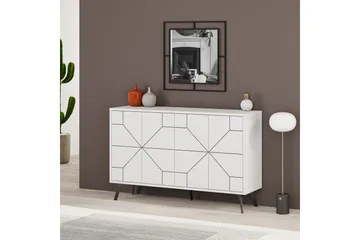 Desgrar Konsollbord 123x62,4 cm - Vit - Möbler - Bord & matgrupp - Avlastningsbord & sidobord - Konsolbord & hallbord