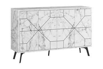 Desgrar Konsollbord 123x62,4 cm - Vit - Möbler - Bord & matgrupp - Avlastningsbord & sidobord - Konsolbord & hallbord