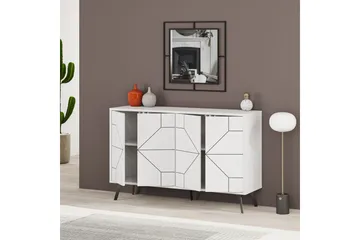 Desgrar Konsollbord 123x62,4 cm - Vit - Möbler - Bord & matgrupp - Avlastningsbord & sidobord - Konsolbord & hallbord