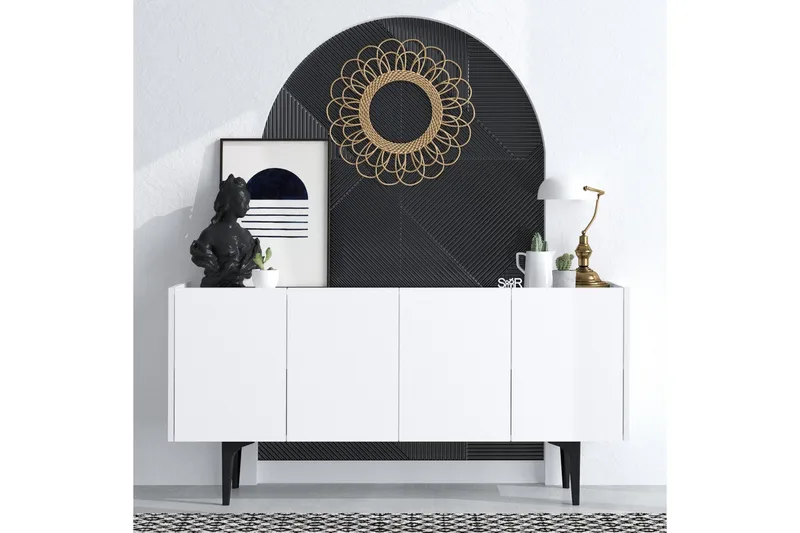 Desgrar Konsollbord 150x75 cm - Vit - Möbler - Bord & matgrupp - Avlastningsbord & sidobord - Konsolbord & hallbord