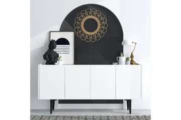 Desgrar Konsollbord 150x75 cm - Vit - Möbler - Bord & matgrupp - Avlastningsbord & sidobord - Konsolbord & hallbord