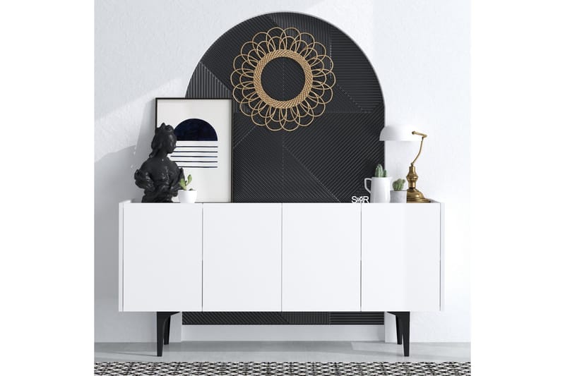 Desgrar Konsollbord 150x75 cm - Vit - Möbler - Bord & matgrupp - Avlastningsbord & sidobord - Konsolbord & hallbord