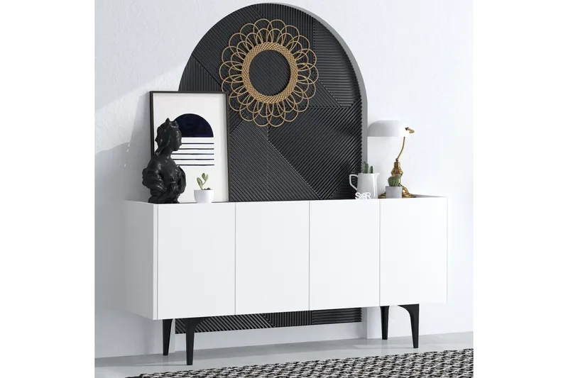 Desgrar Konsollbord 150x75 cm - Vit - Möbler - Bord & matgrupp - Avlastningsbord & sidobord - Konsolbord & hallbord