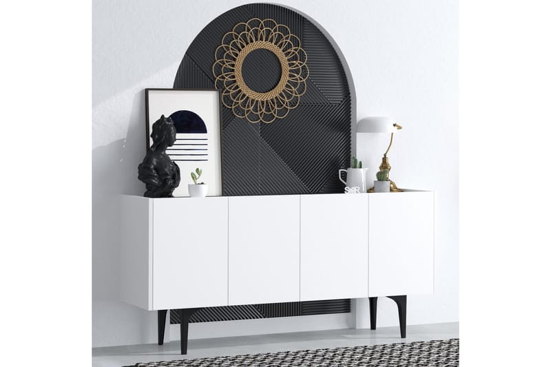 Desgrar Konsollbord 150x75 cm - Vit - Möbler - Bord & matgrupp - Avlastningsbord & sidobord - Konsolbord & hallbord