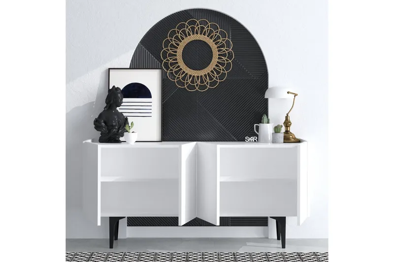 Desgrar Konsollbord 150x75 cm - Vit - Möbler - Bord & matgrupp - Avlastningsbord & sidobord - Konsolbord & hallbord