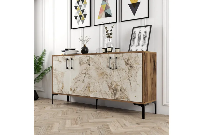 Desgrar Konsollbord 160x78 cm - Brun - Möbler - Bord & matgrupp - Avlastningsbord & sidobord - Konsolbord & hallbord