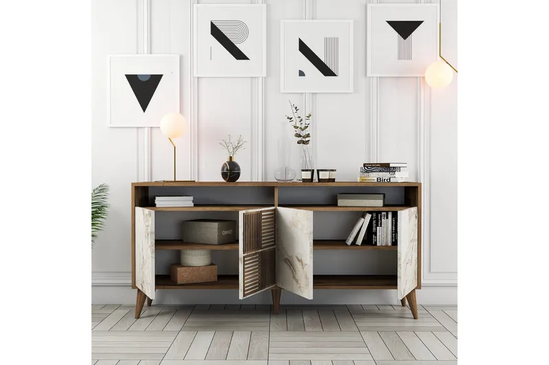 Desgrar Konsollbord 160x78 cm - Brun - Möbler - Bord & matgrupp - Avlastningsbord & sidobord - Konsolbord & hallbord