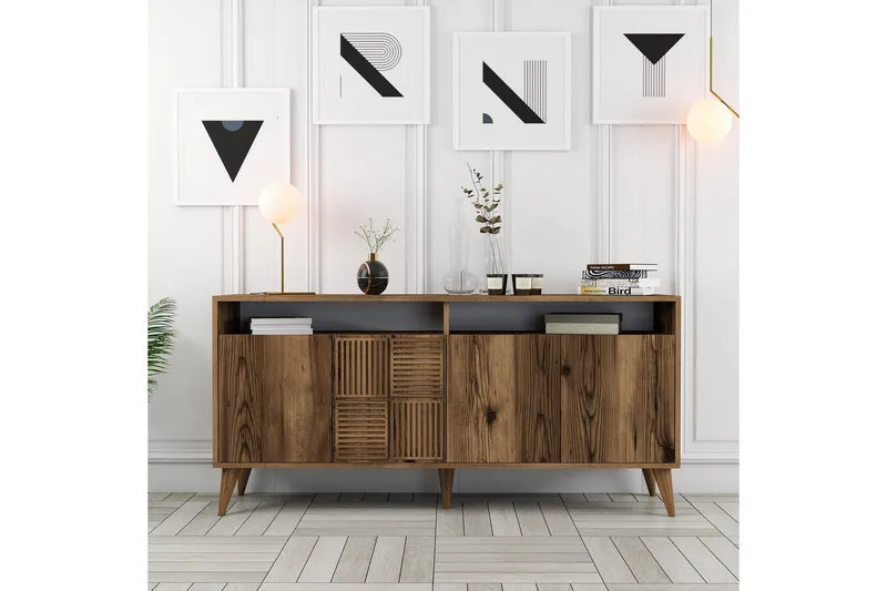 Desgrar Konsollbord 160x78 cm - Brun - Möbler - Bord & matgrupp - Avlastningsbord & sidobord - Konsolbord & hallbord