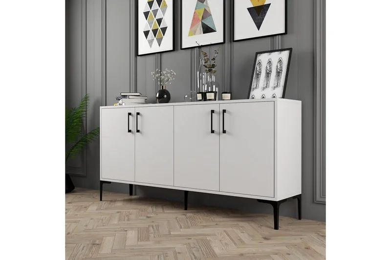 Desgrar Konsollbord 160x78 cm - Vit - Möbler - Bord & matgrupp - Avlastningsbord & sidobord - Konsolbord & hallbord