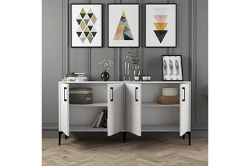 Desgrar Konsollbord 160x78 cm - Vit - Möbler - Bord & matgrupp - Avlastningsbord & sidobord - Konsolbord & hallbord