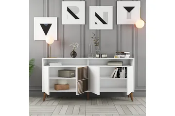 Desgrar Konsollbord 160x78 cm - Vit - Möbler - Bord & matgrupp - Avlastningsbord & sidobord - Konsolbord & hallbord