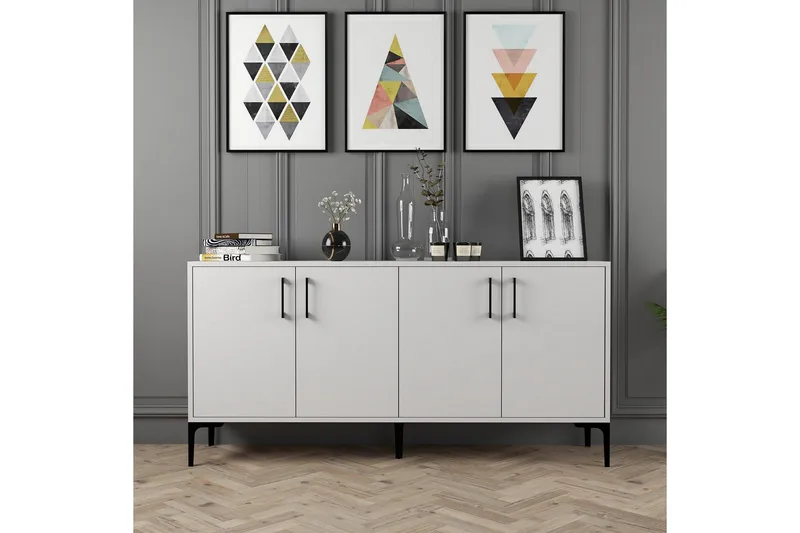 Desgrar Konsollbord 160x78 cm - Vit - Möbler - Bord & matgrupp - Avlastningsbord & sidobord - Konsolbord & hallbord