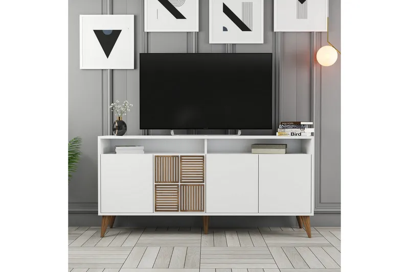 Desgrar Konsollbord 160x78 cm - Vit - Möbler - Bord & matgrupp - Avlastningsbord & sidobord - Konsolbord & hallbord