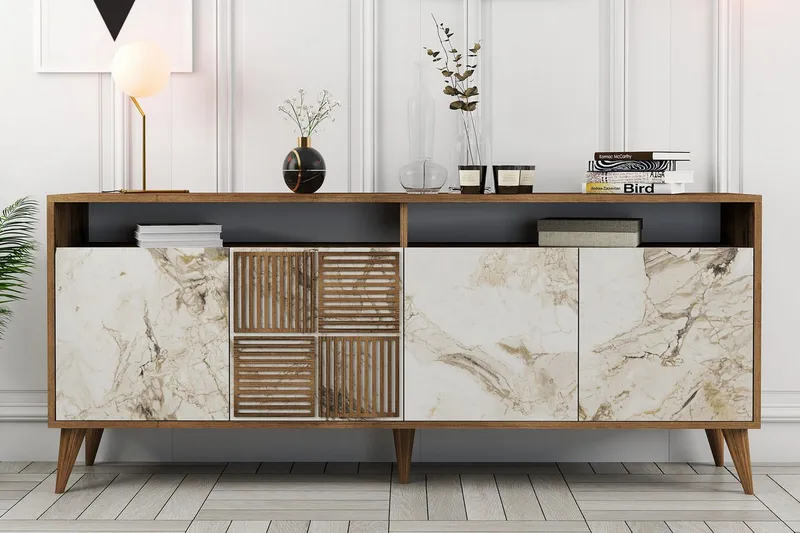 Desgrar Konsollbord 180x78,6 cm - Brun - Möbler - Bord & matgrupp - Avlastningsbord & sidobord - Konsolbord & hallbord