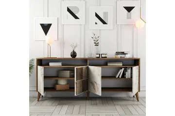 Desgrar Konsollbord 180x78,6 cm - Brun - Möbler - Bord & matgrupp - Avlastningsbord & sidobord - Konsolbord & hallbord