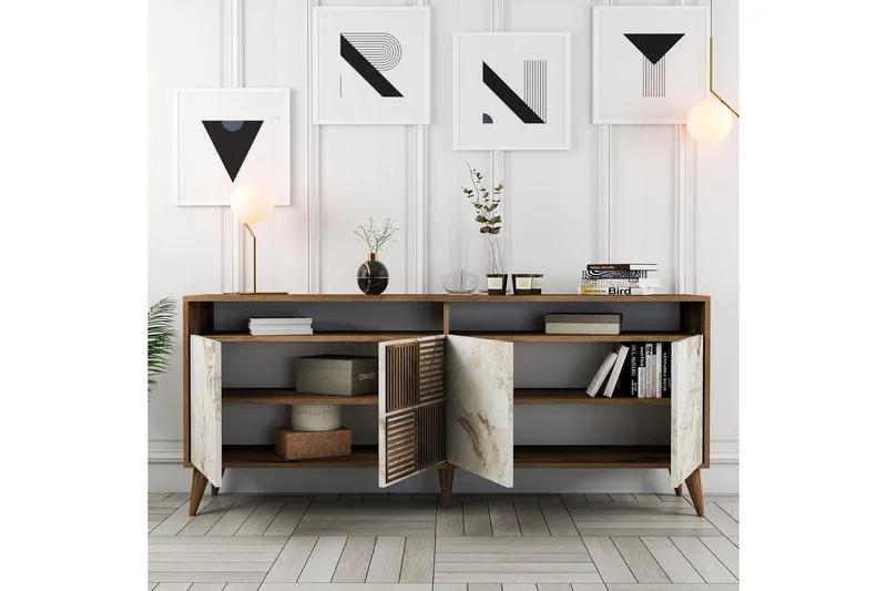 Desgrar Konsollbord 180x78,6 cm - Brun - Möbler - Bord & matgrupp - Avlastningsbord & sidobord - Konsolbord & hallbord