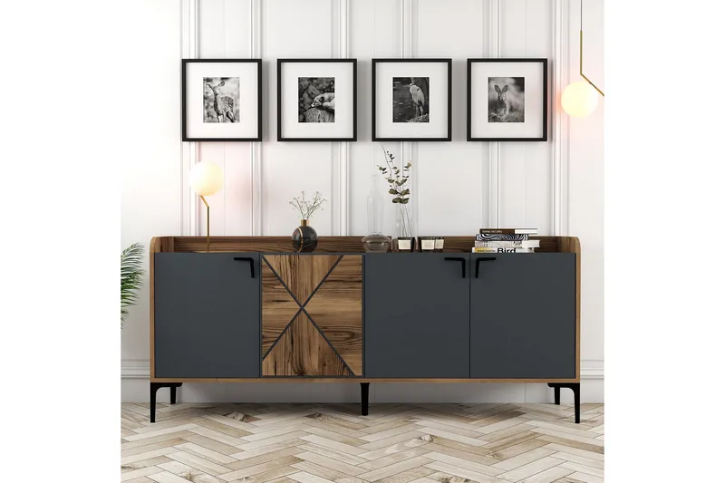 Desgrar Konsollbord 180x78 cm - Brun - Möbler - Bord & matgrupp - Avlastningsbord & sidobord - Konsolbord & hallbord