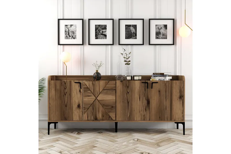 Desgrar Konsollbord 180x78 cm - Brun - Möbler - Bord & matgrupp - Avlastningsbord & sidobord - Konsolbord & hallbord