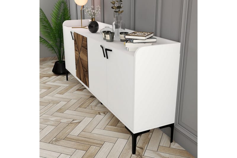 Desgrar Konsollbord 180x78 cm - Vit - Möbler - Bord & matgrupp - Avlastningsbord & sidobord - Konsolbord & hallbord