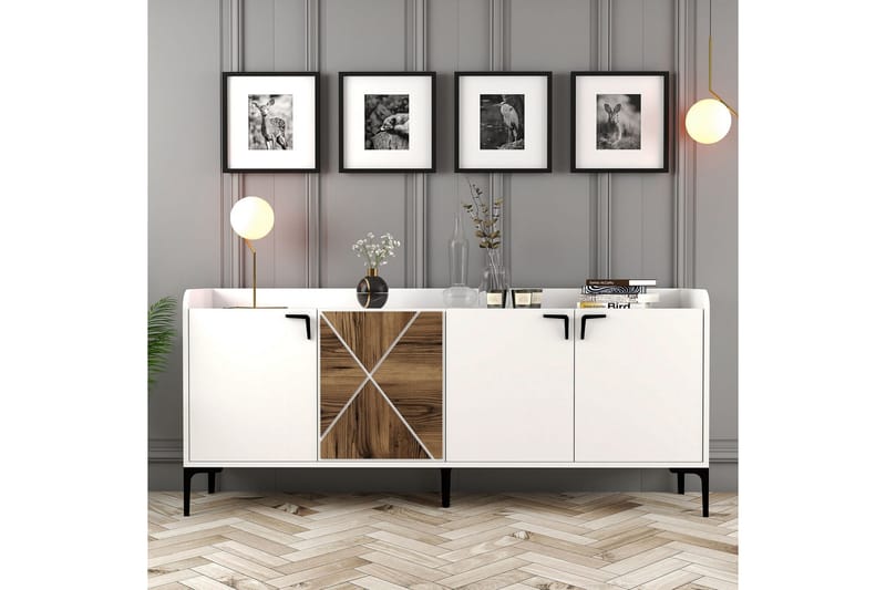 Desgrar Konsollbord 180x78 cm - Vit - Möbler - Bord & matgrupp - Avlastningsbord & sidobord - Konsolbord & hallbord