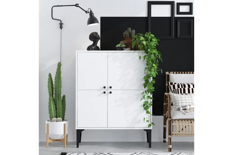 Desgrar Konsollbord 90x115 cm - Vit - Möbler - Bord & matgrupp - Avlastningsbord & sidobord - Konsolbord & hallbord