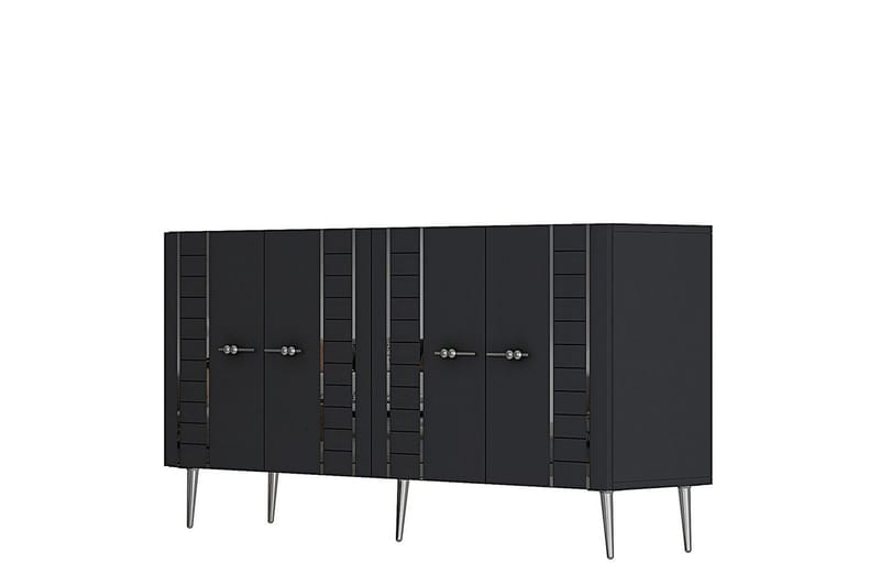 Deylin Konsollbord 150 cm - Antracit/Silver - Möbler - Bord & matgrupp - Avlastningsbord & sidobord - Konsolbord & hallbord