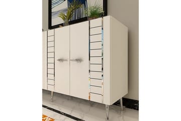 Deylin Konsollbord 150 cm - Vit/Silver - Möbler - Bord & matgrupp - Avlastningsbord & sidobord - Konsolbord & hallbord