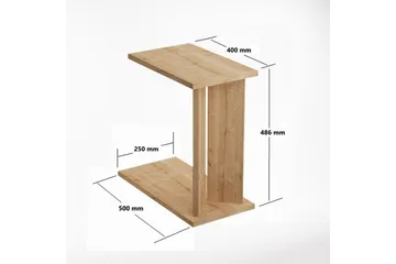 Deyra Sidobord 25 cm - Ek - Möbler - Bord & matgrupp - Avlastningsbord & sidobord - Lampbord & sidobord