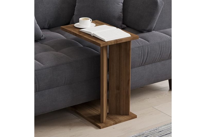 Deyra Sidobord 25 cm - Valnöt - Möbler - Bord & matgrupp - Avlastningsbord & sidobord - Lampbord & sidobord