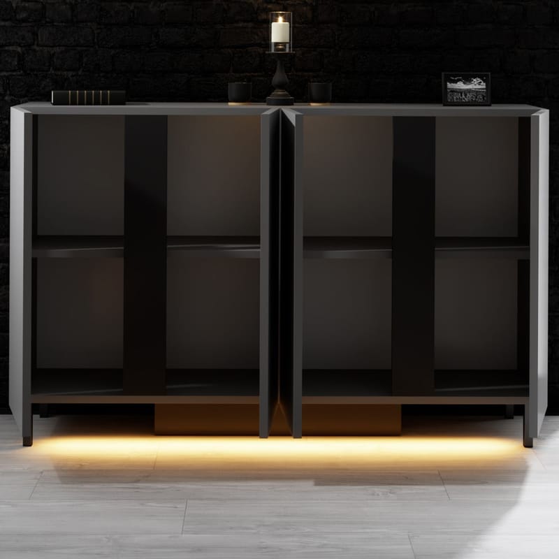 Djarhint Konsolbord 127 cm - Antracit - Möbler - Bord & matgrupp - Avlastningsbord & sidobord - Konsolbord & hallbord