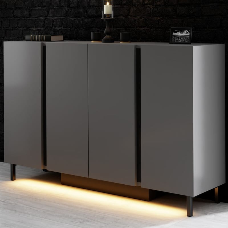 Djarhint Konsolbord 127 cm - Antracit - Möbler - Bord & matgrupp - Avlastningsbord & sidobord - Konsolbord & hallbord