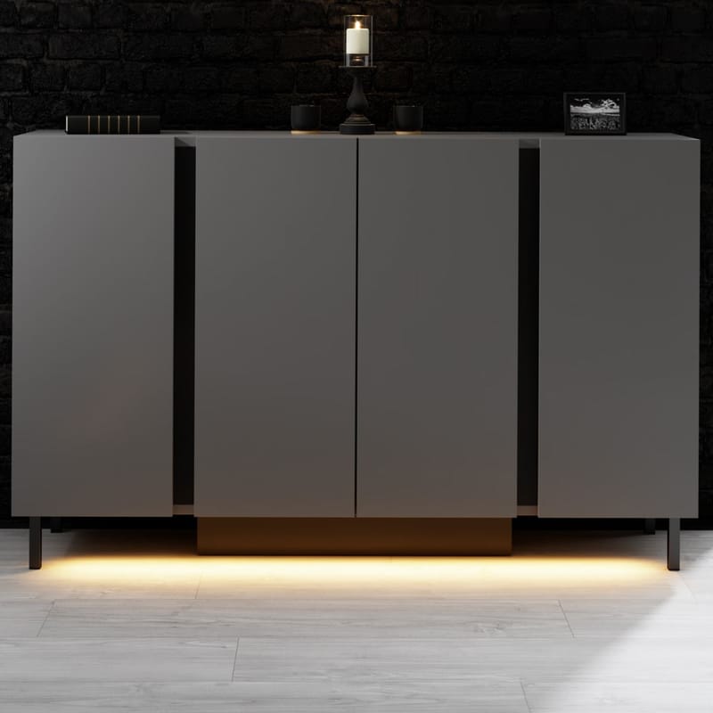 Djarhint Konsolbord 127 cm - Antracit - Möbler - Bord & matgrupp - Avlastningsbord & sidobord - Konsolbord & hallbord