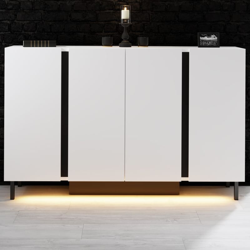 Djarhint Konsolbord 127 cm - Vit - Möbler - Bord & matgrupp - Avlastningsbord & sidobord - Konsolbord & hallbord