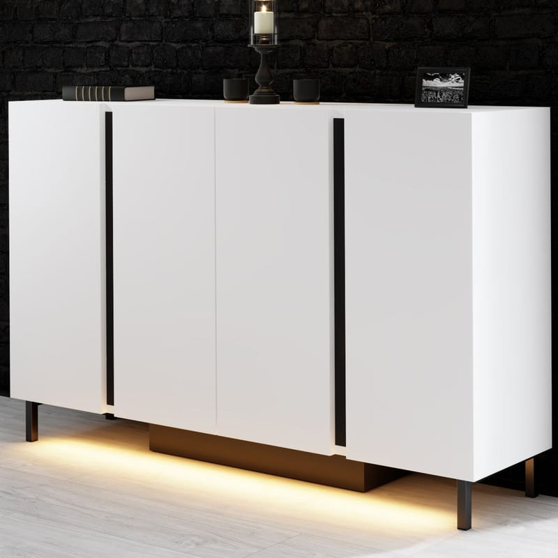 Djarhint Konsolbord 127 cm - Vit - Möbler - Bord & matgrupp - Avlastningsbord & sidobord - Konsolbord & hallbord