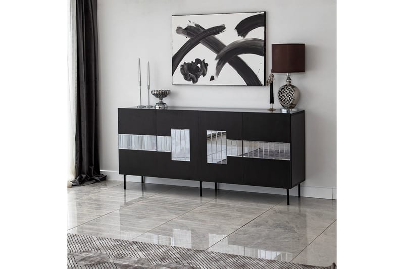 Djarhint Konsollbord 180 cm - Svart - Förvaring - Förvaringsmöbler - Sideboard & skänk