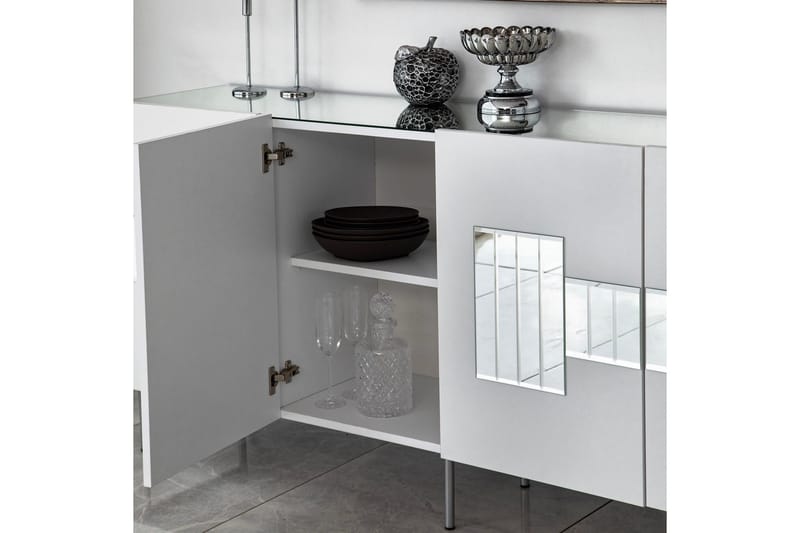 Djarhint Konsollbord 180 cm - Vit - Förvaring - Förvaringsmöbler - Sideboard & skänk