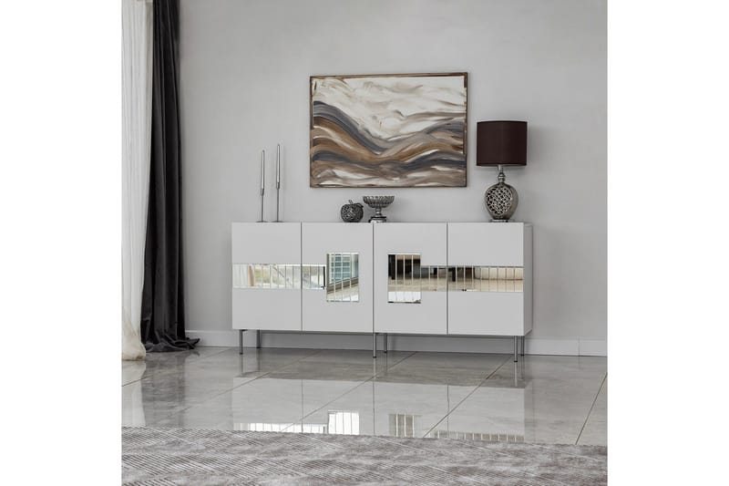 Djarhint Konsollbord 180 cm - Vit - Förvaring - Förvaringsmöbler - Sideboard & skänk