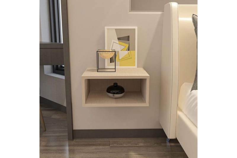 Dora Sängbord 45 cm, Beige