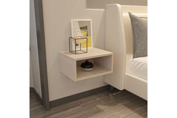 Dora Sängbord 45 cm - Beige - Möbler - Bord & matgrupp - Avlastningsbord & sidobord - Sängbord & nattduksbord