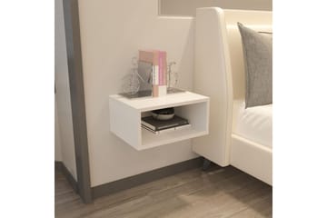 Dora Sängbord 45 cm - Vit - Möbler - Bord & matgrupp - Avlastningsbord & sidobord - Sängbord & nattduksbord