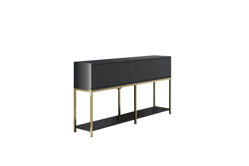 Dorlord Konsollbord 150 cm - Grå/Guld - Möbler - Bord & matgrupp - Avlastningsbord & sidobord - Konsolbord & hallbord