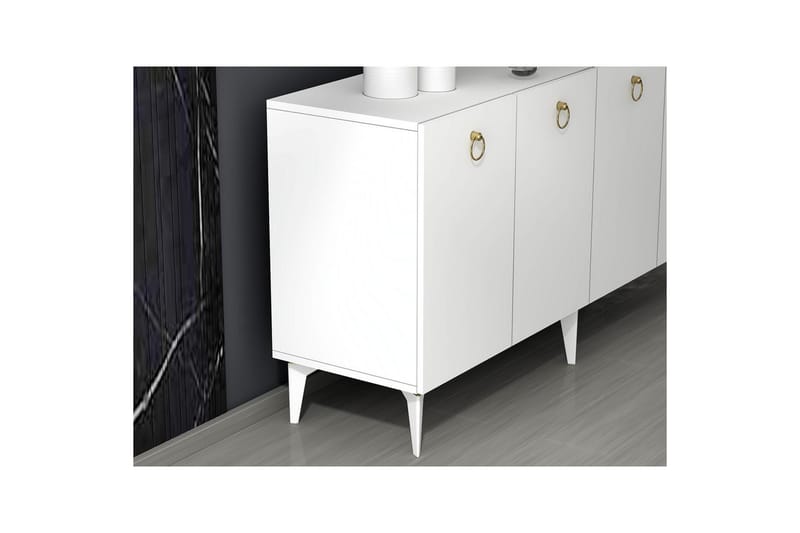 Drop Konsollbord 150 cm - Vit - Möbler - Bord & matgrupp - Avlastningsbord & sidobord - Konsolbord & hallbord