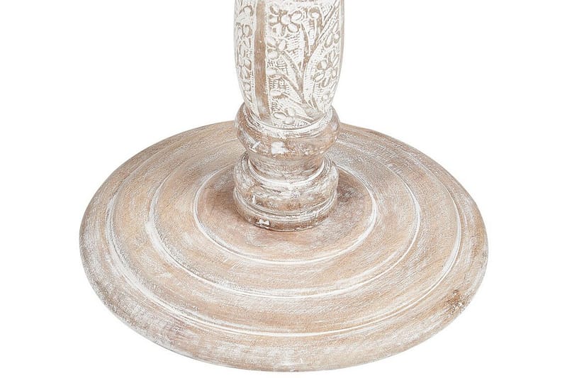 Drusilla Sidobord 45 cm - Ljust trä/Vit - Möbler - Bord & matgrupp - Avlastningsbord & sidobord - Brickbord & småbord