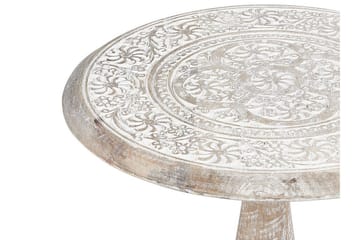 Drusilla Sidobord 45 cm - Ljust trä/Vit - Möbler - Bord & matgrupp - Avlastningsbord & sidobord - Brickbord & småbord