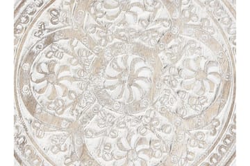 Drusilla Sidobord 45 cm - Ljust trä/Vit - Möbler - Bord & matgrupp - Avlastningsbord & sidobord - Brickbord & småbord